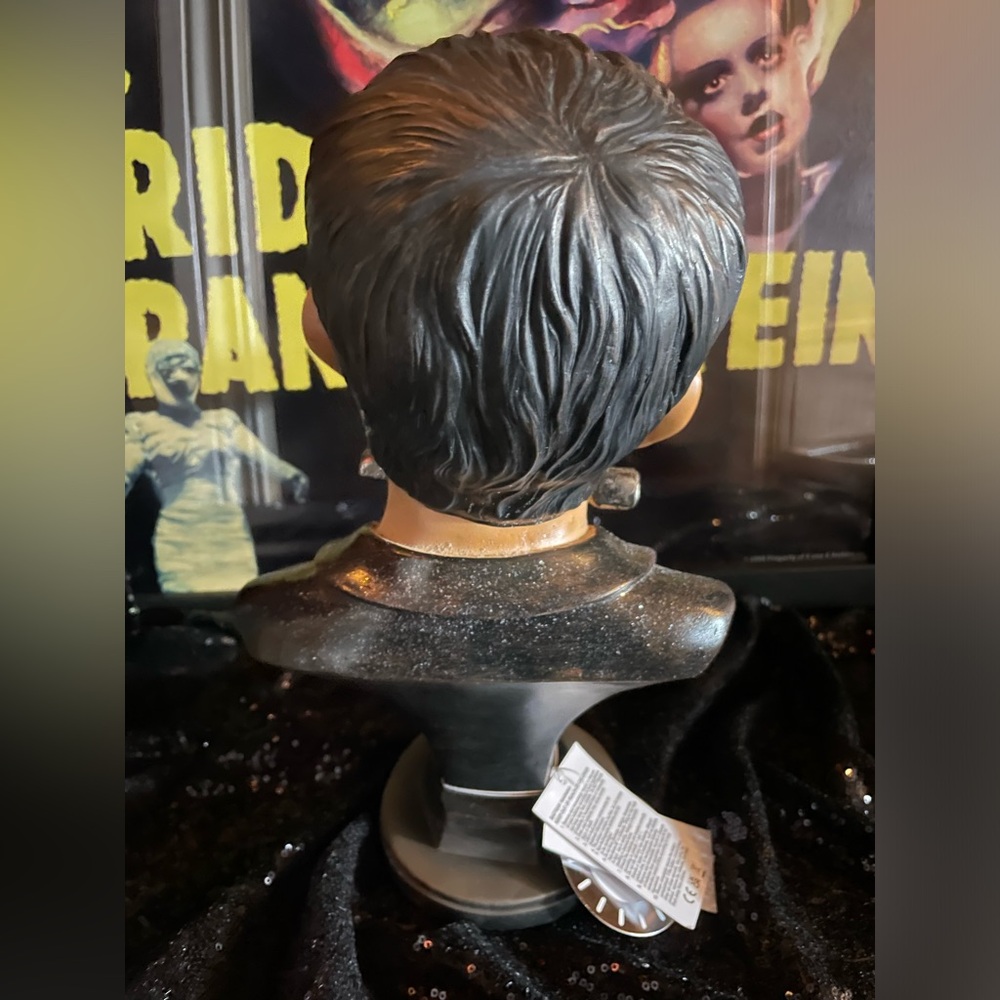 NWT LED Frankenstein Bust Halloween Figure - Picture 6 of 11